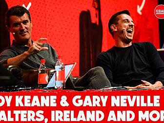 Roy Keane and Gary Neville on...